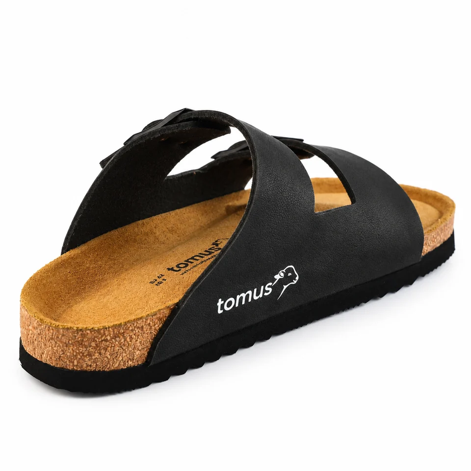 Tomus Black Two Buckle